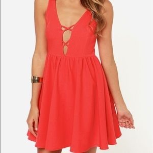 Coral Dress Perfect Condition